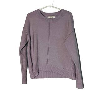 GB Girls Purple Fuzzy Sweater